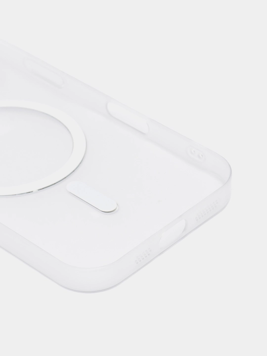 Матовый чехол с MagSafe и открытыми краями для iPhone 11/12/13/14/15/16/Pro/Pro Max