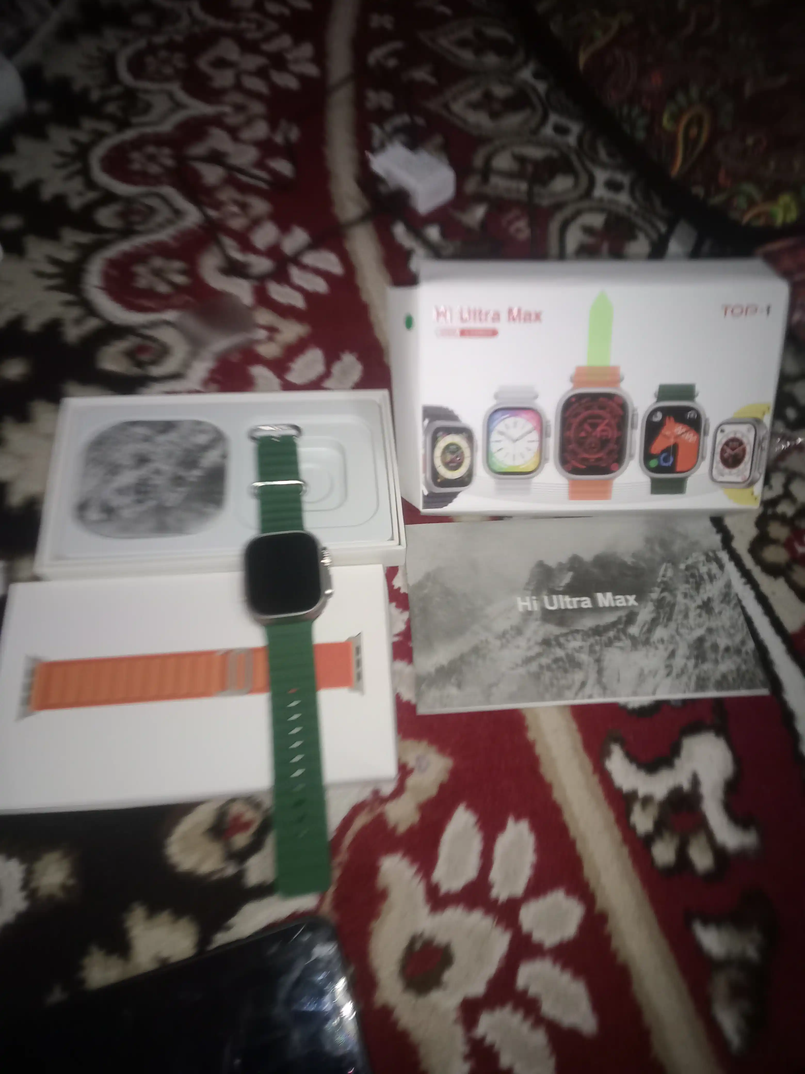 Aqlli soat Smart Watch Hi Ultra Max, 49 mm + 2 tasma
