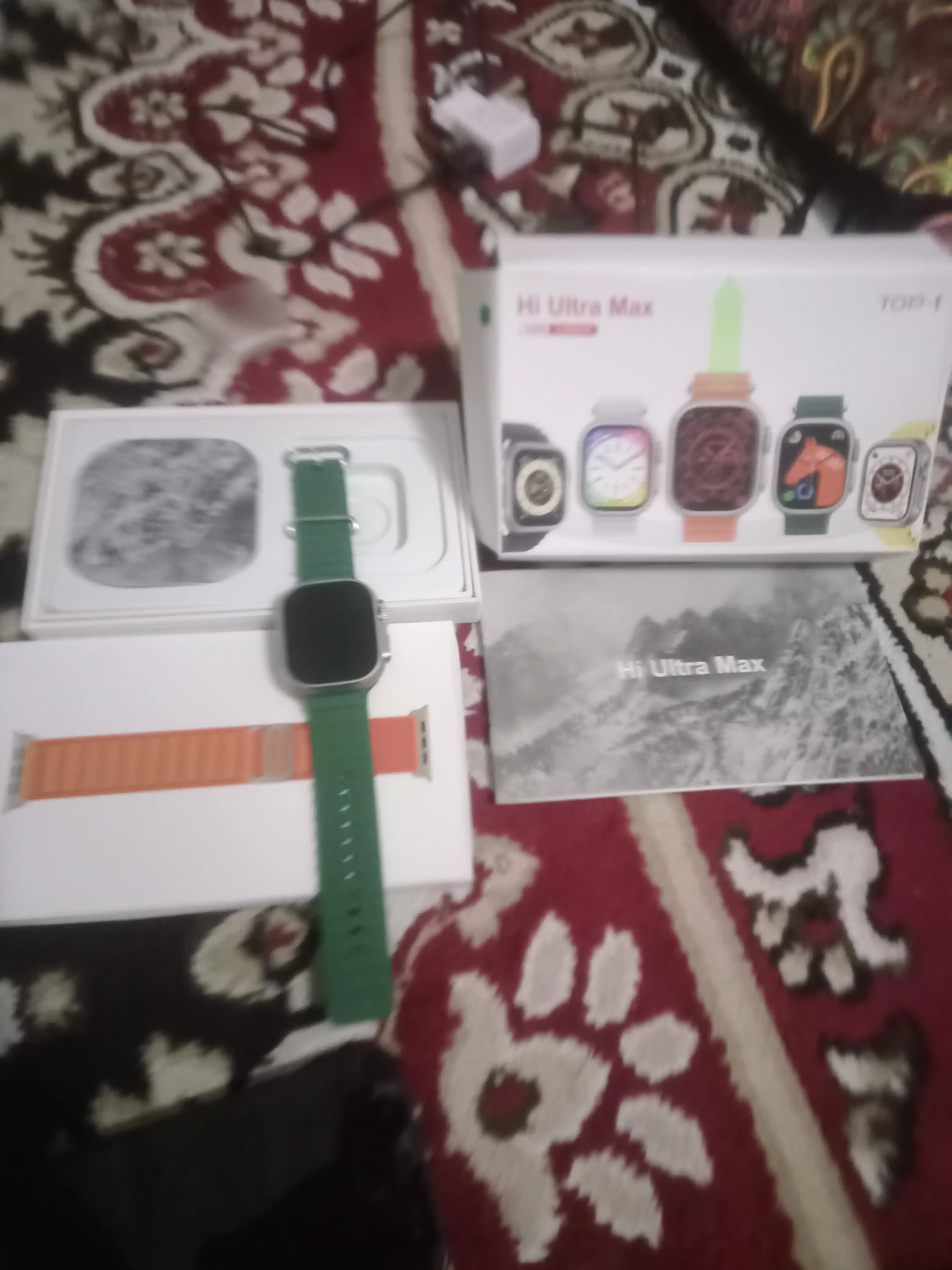 Aqlli soat Smart Watch Hi Ultra Max, 49 mm + 2 tasma