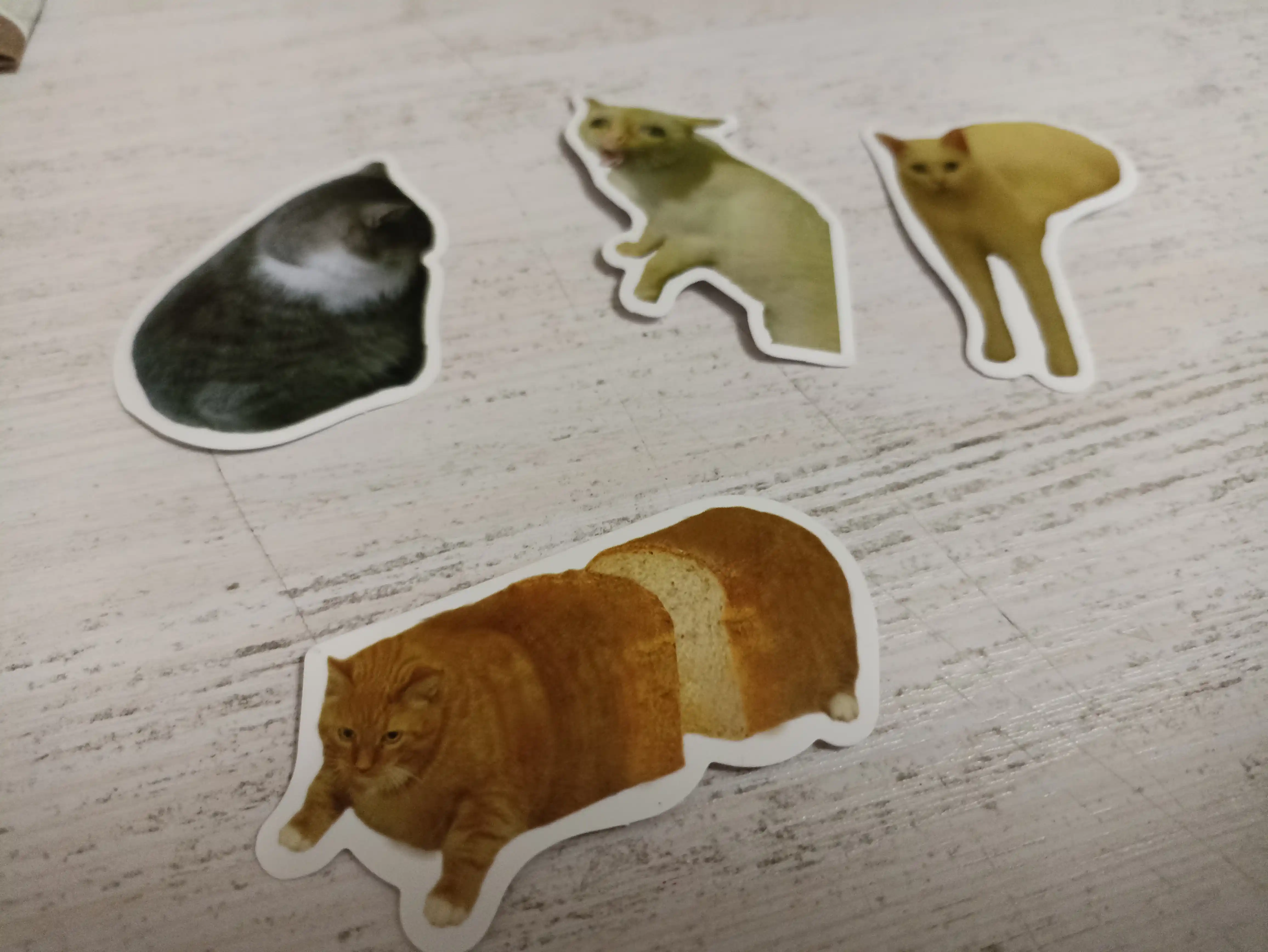 Наклейки стикеры "Мемы, прикол, смешные картинки, милые кошки, котята"