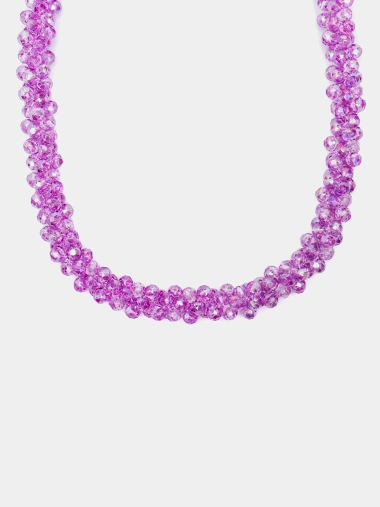 Choker va bilaguzuk, marjon, kristalli marjon, bijuteriya