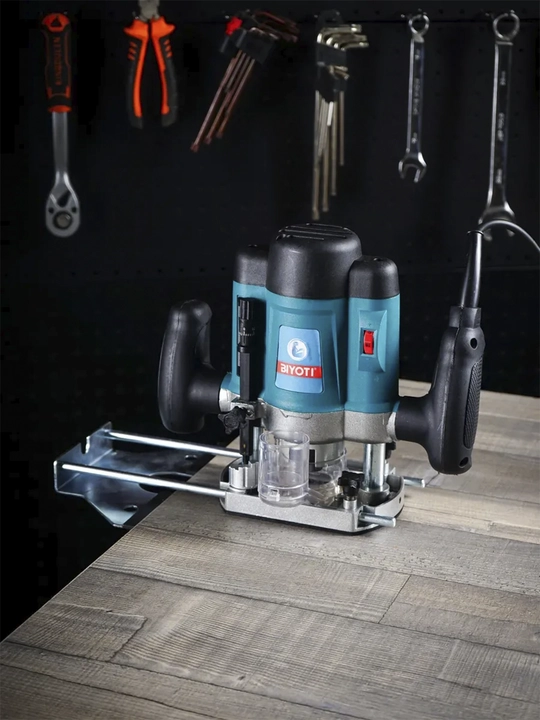 Elektr vertikal frezer Biyoti BYT-ER390 (1200 Vt, senga 8 mm, chuqurligi 60 mm)