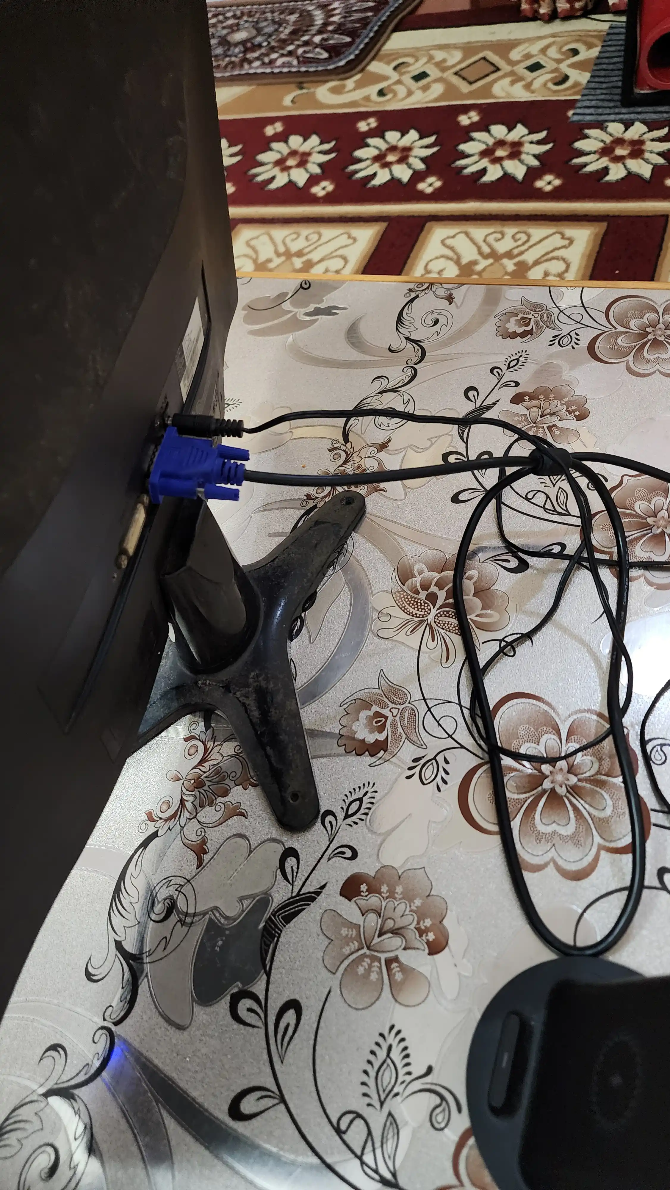 HDMI-VGA adapter audio kabel bilan, perexodnik monitor uchun
