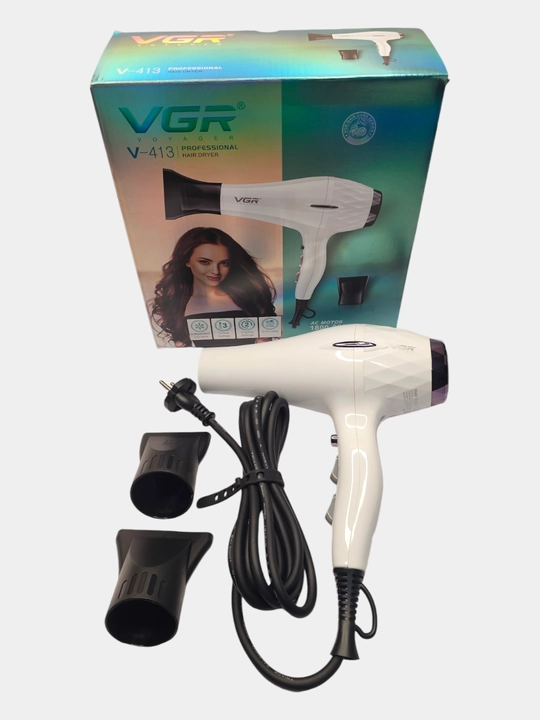 Фен для волос профессиональный VGR V-413, с отрицательными ионами и диффузором