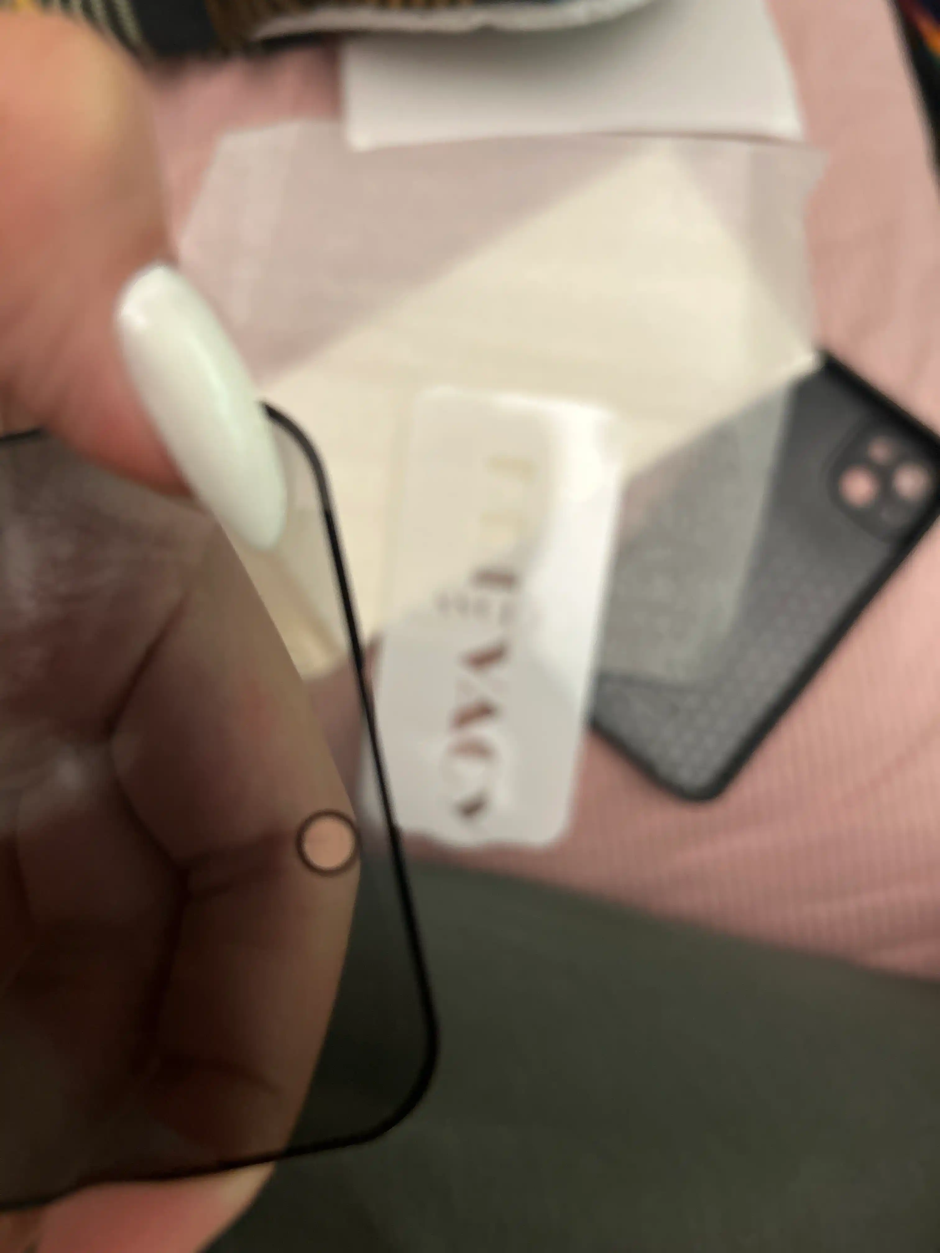  Maxfiylikni saqlovchi himoya oynasi iPhone 11, 12, 13, 14, 16  Pro Max uchun, oleofob qoplamali