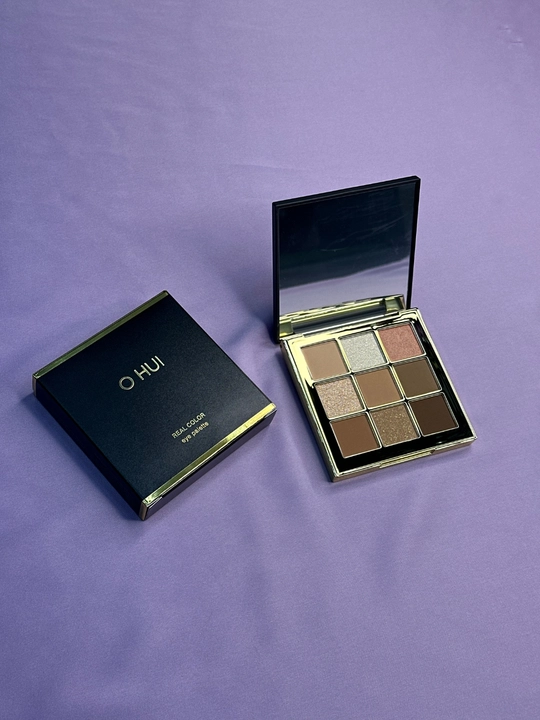 Палетка теней для век O HUI Real Color Eyeshadow Palette, Beige moment