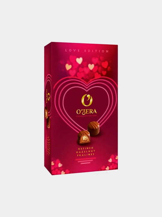 OZera praline shokoladlari butun findiq bilan - 
