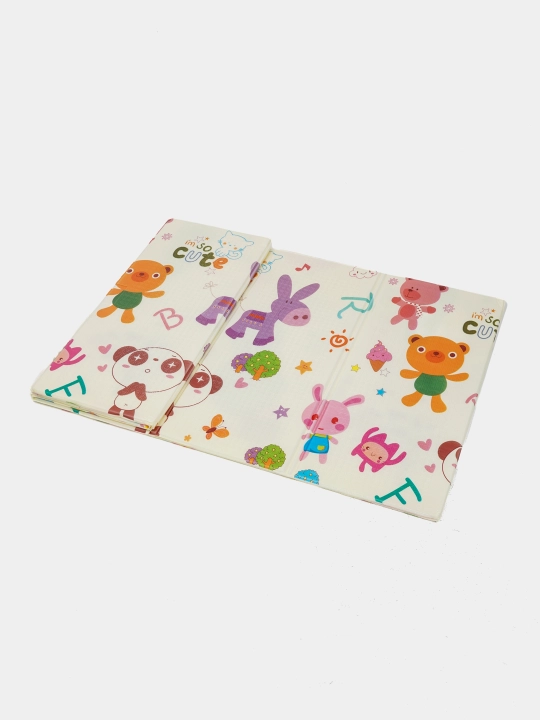 Коврик детский развивающий, складной, игровой, напольный, для ползания, термоковрик