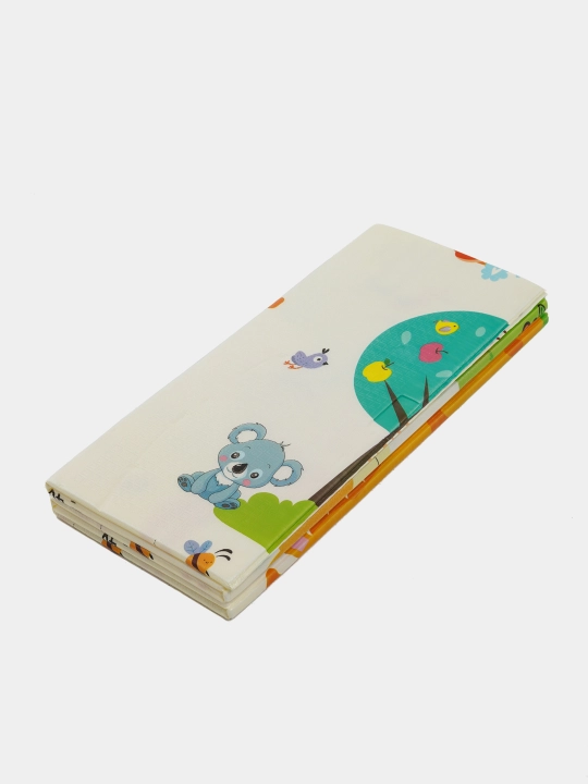 Коврик детский развивающий, складной, игровой, напольный, для ползания, термоковрик