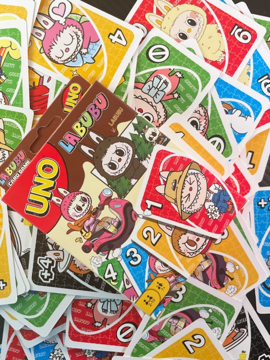 Настольная игра UNO Flip, Wild, Kuromi, Pokemon, Minecraft, BTS, Anime, Barbie, Frozen