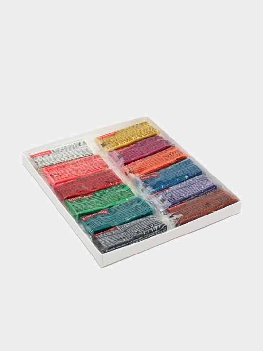 Klassik plastilin ErichKrause Pointes, 12 rang stek bilan, 180 g, 61776