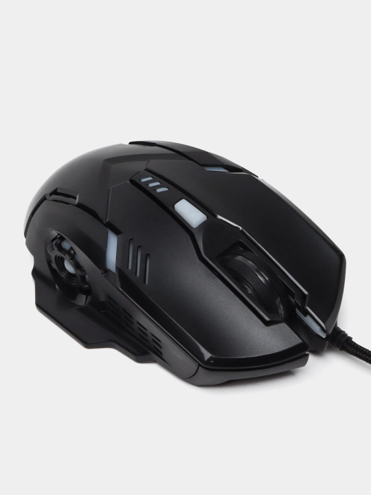 Kompyuter uchun sichqoncha, simli va simsiz RGB chiroqli sichqoncha
