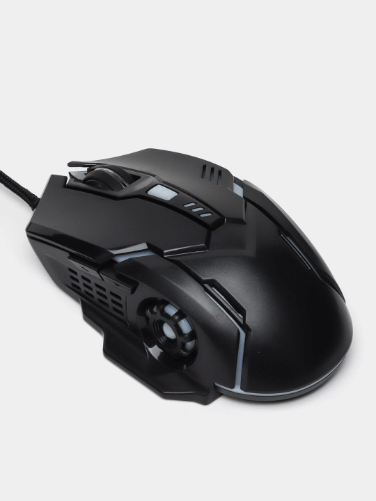 Kompyuter uchun sichqoncha, simli va simsiz RGB chiroqli sichqoncha