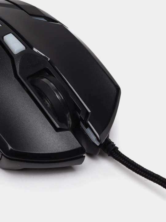 Kompyuter uchun sichqoncha, simli va simsiz RGB chiroqli sichqoncha
