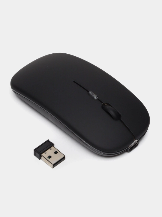 Kompyuter uchun sichqoncha, simli va simsiz RGB chiroqli sichqoncha