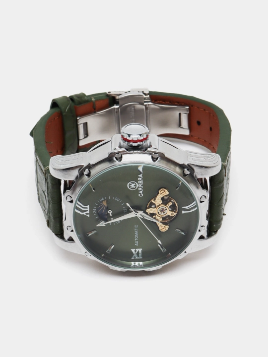 Erkaklar mexanik soatlari, klassik dizayn va avtomatik ochiladigan -WATCHHOUSE