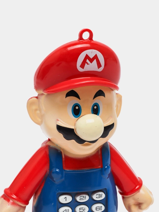 Игрушечный телефон Марио, музыкалный телефон