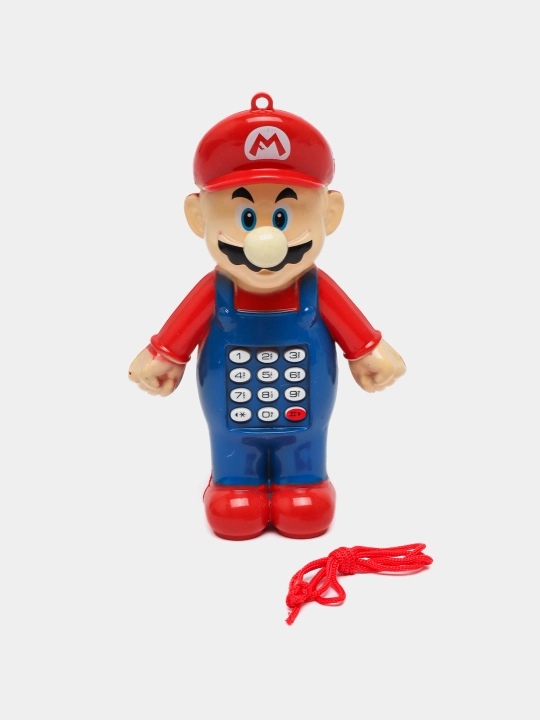 Игрушечный телефон Марио, музыкалный телефон - 
