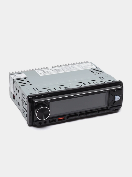 PIONEER pro avtomobil magnitolasi, Bluetooth, MP3, USB, masofadan boshqarish pulti, radio