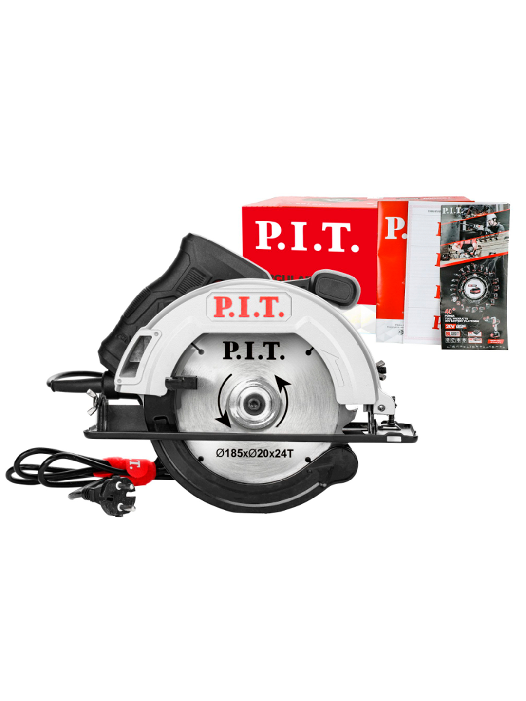 Пила циркулярная P.I.T. PKS185-C4 купить по низким ценам в интернет ...