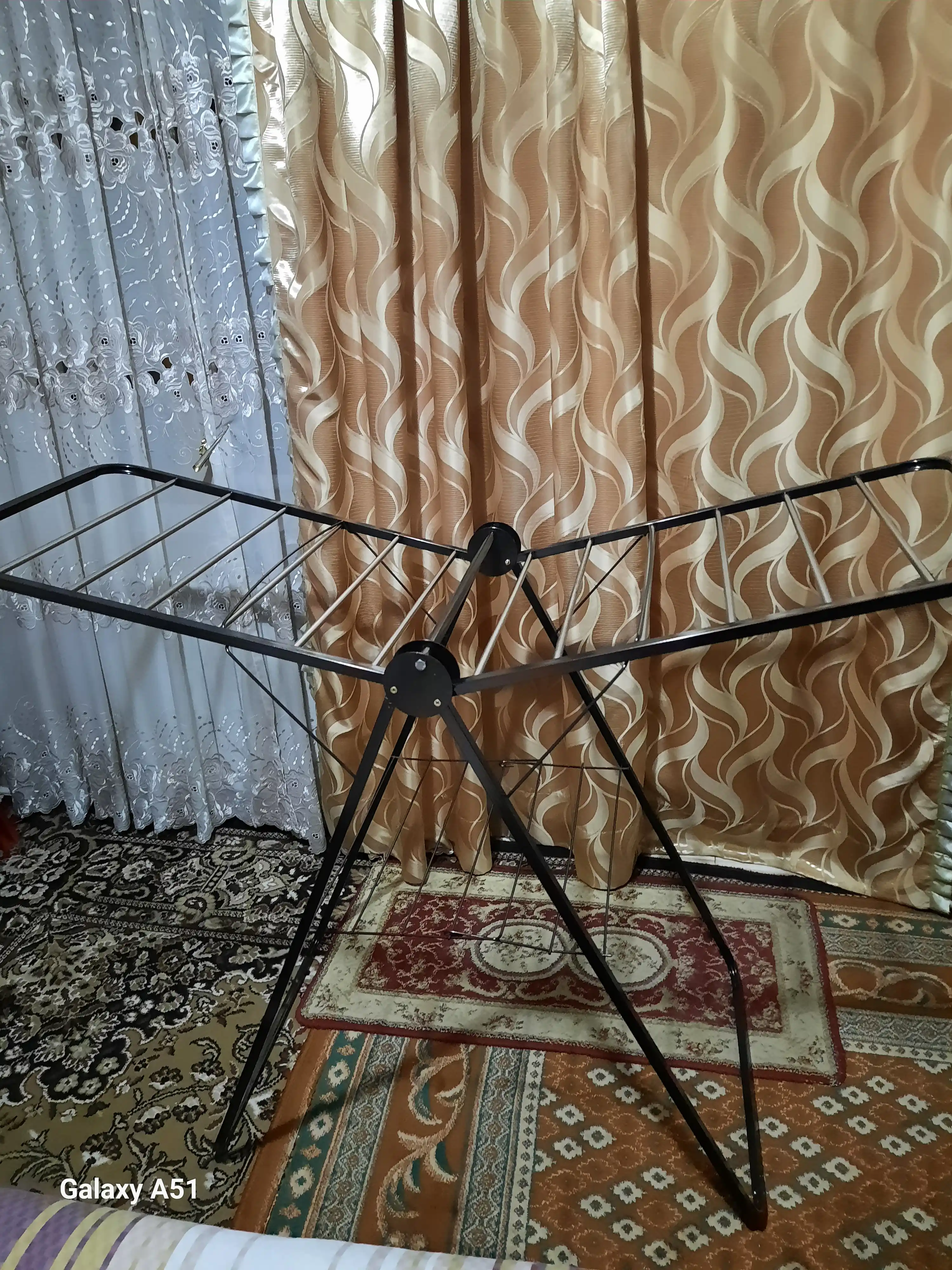 Сушилка для белья, напольная, раскладная, вертикальная, вешалка для вещей