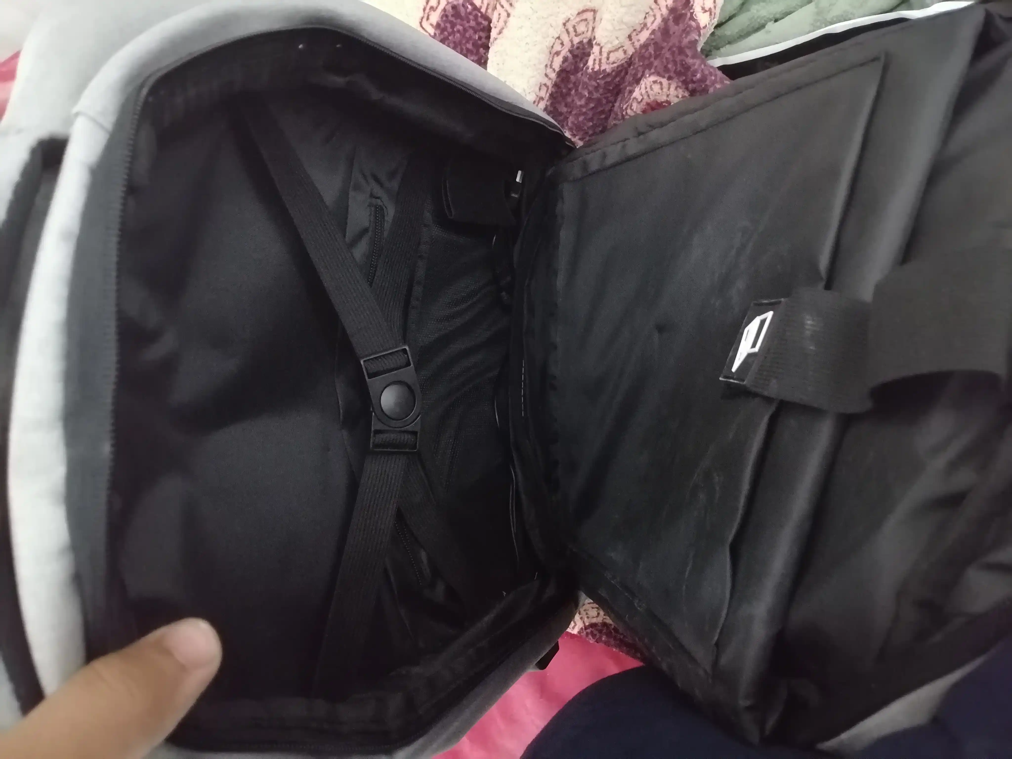 Noutbuk, maktab, ish, kodli qulf va USB quvvatlash uchun ko‘p funksiyali ryukzak