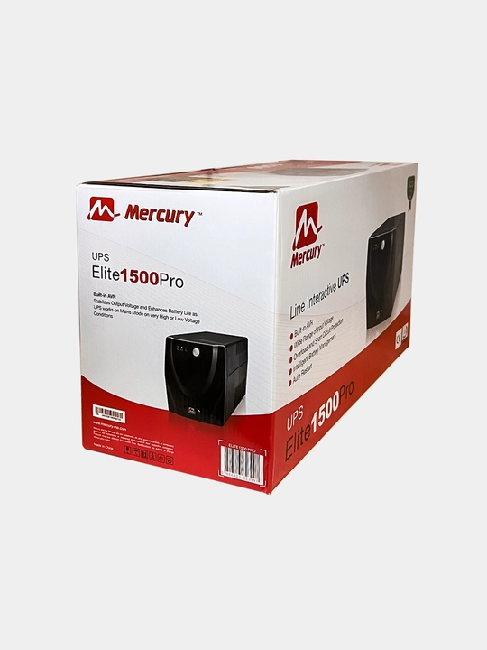 MERCURY ELITE 1500 PRO UPS, SCHUKO PLUG источник бесперебойного питания ИБП
