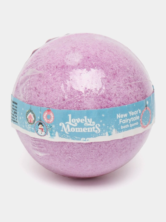 Бомбочка бурлящий шарик Новогодний Lovely Moments, 115 г - 