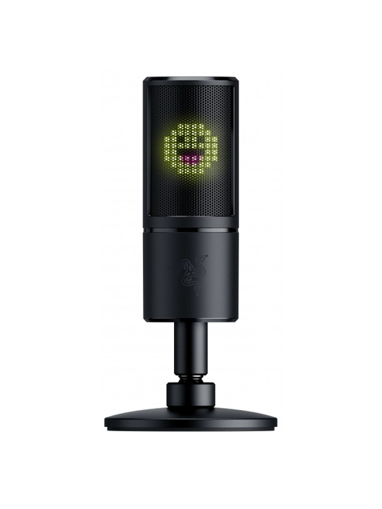 Игровой микрофон Razer Seiren Emote, для стримов, подкастов, Led-дисплей