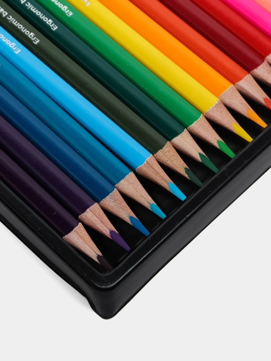 Rangli qalamlar 18 ranglar, Deli 00210