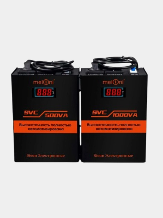 Laterli stabilizator SVC meloni, 500VA dan 30KVA gacha
