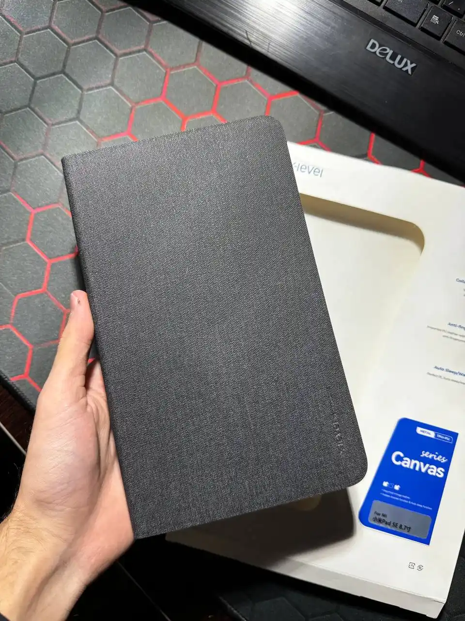 Тканевый чехол X-LEVEL, для Redmi Pad 10.6/SE 8.7/SE 11/Pro 12.1/Xiaomi Pad 5/6/6S/Pro