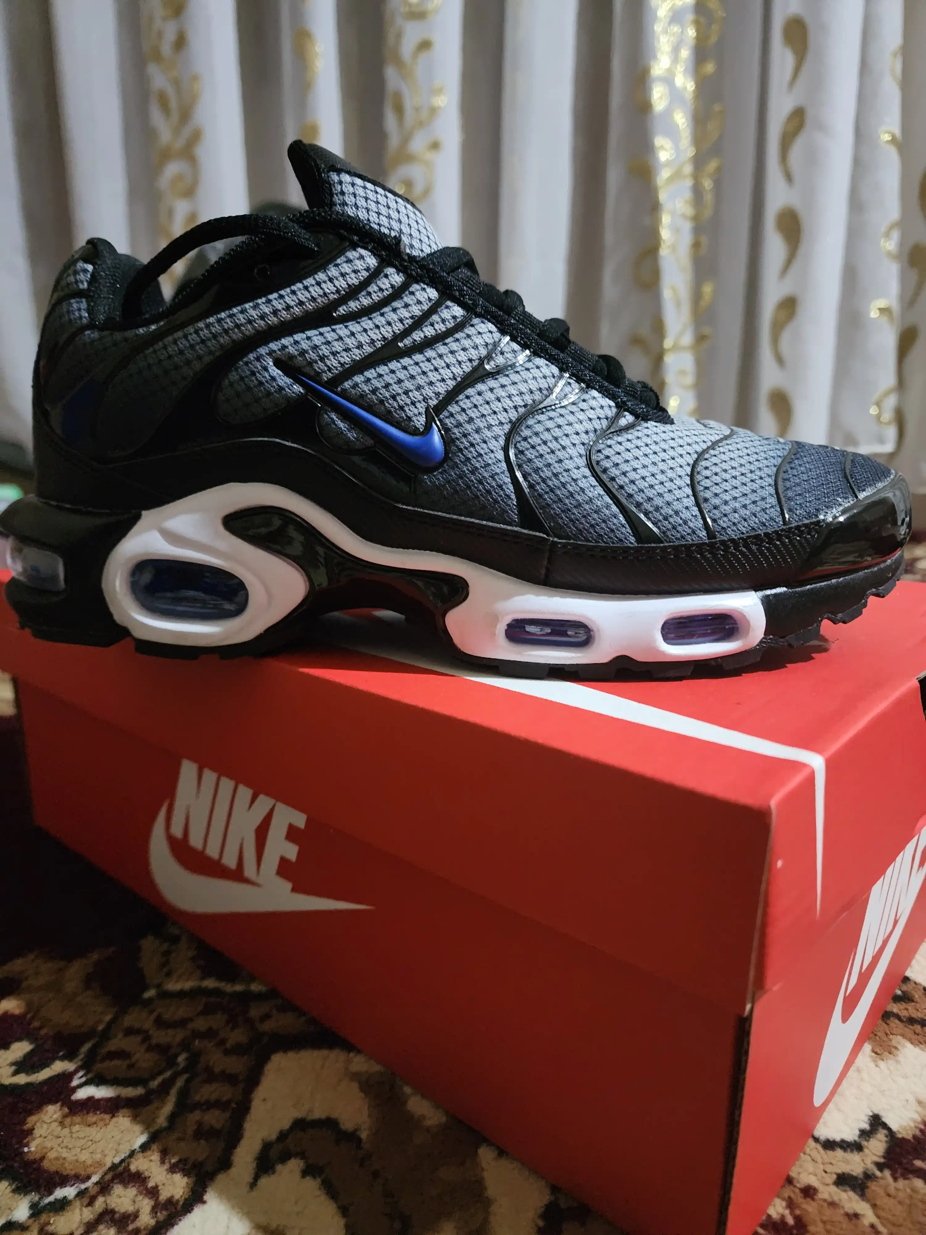 Erkaklar va ayollar uchun Nike Air Max Plus TN sport krossovkalari, 40-48, drill