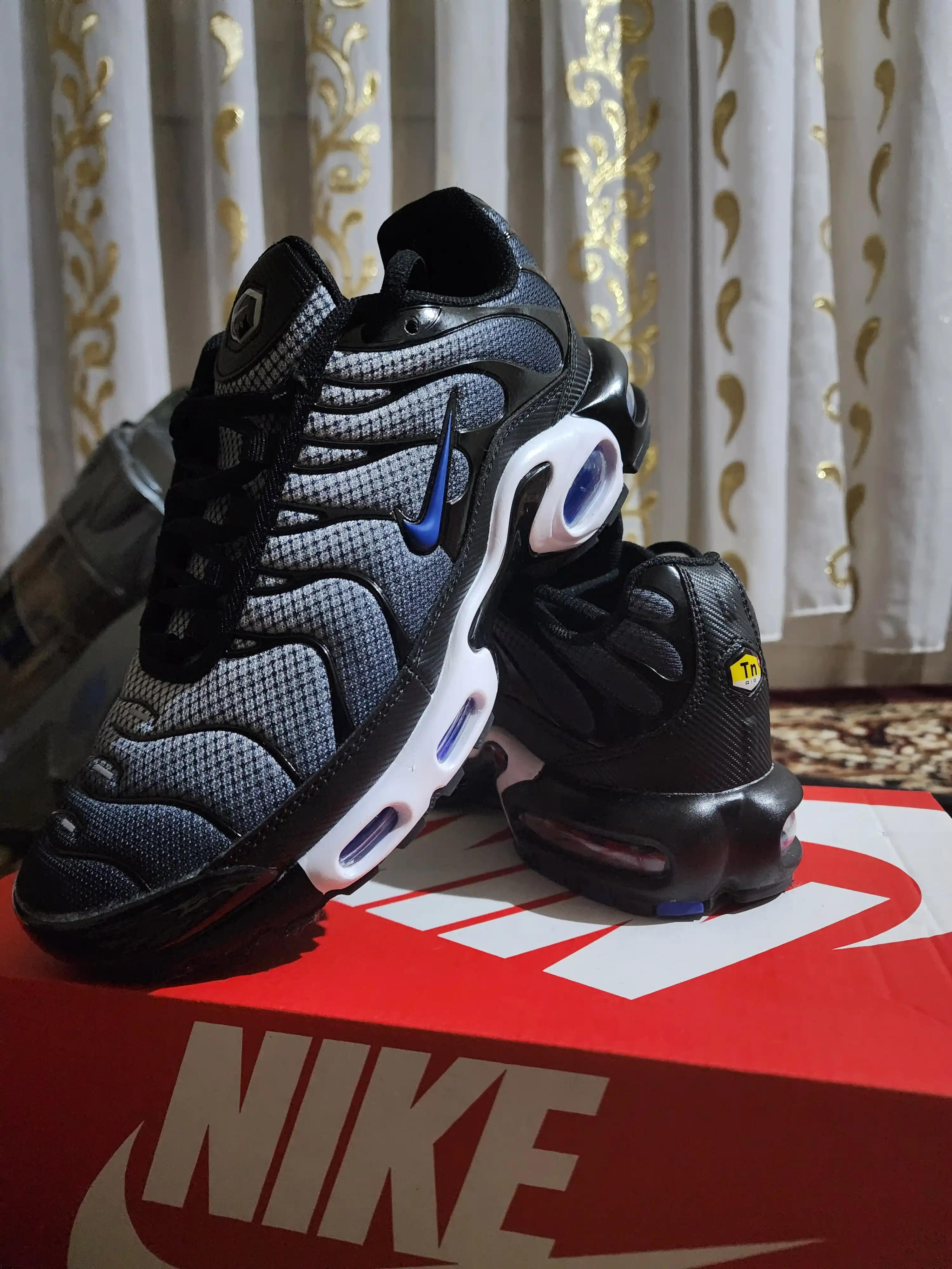 Erkaklar va ayollar uchun Nike Air Max Plus TN sport krossovkalari, 40-48, drill