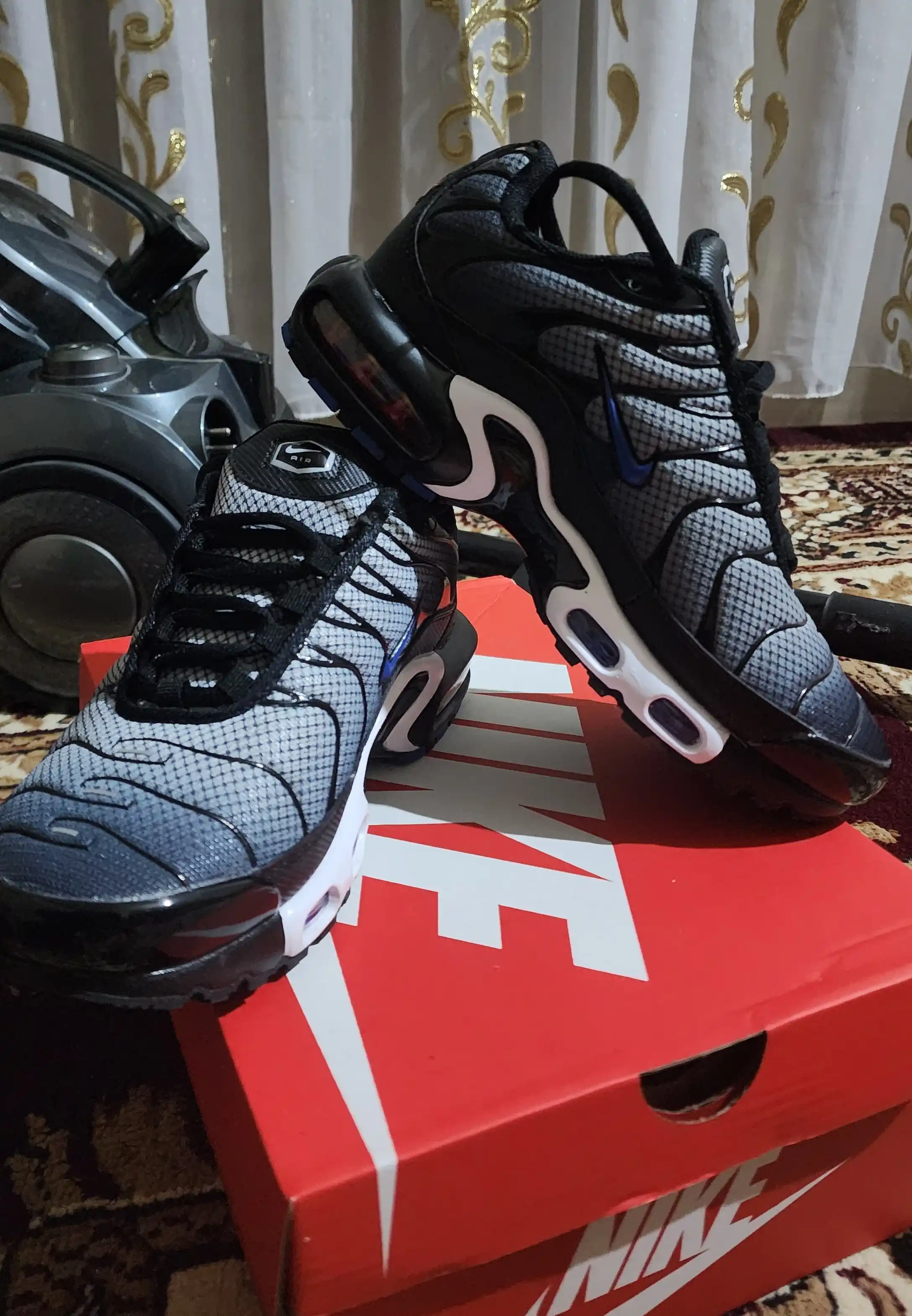Erkaklar va ayollar uchun Nike Air Max Plus TN sport krossovkalari, 40-48, drill
