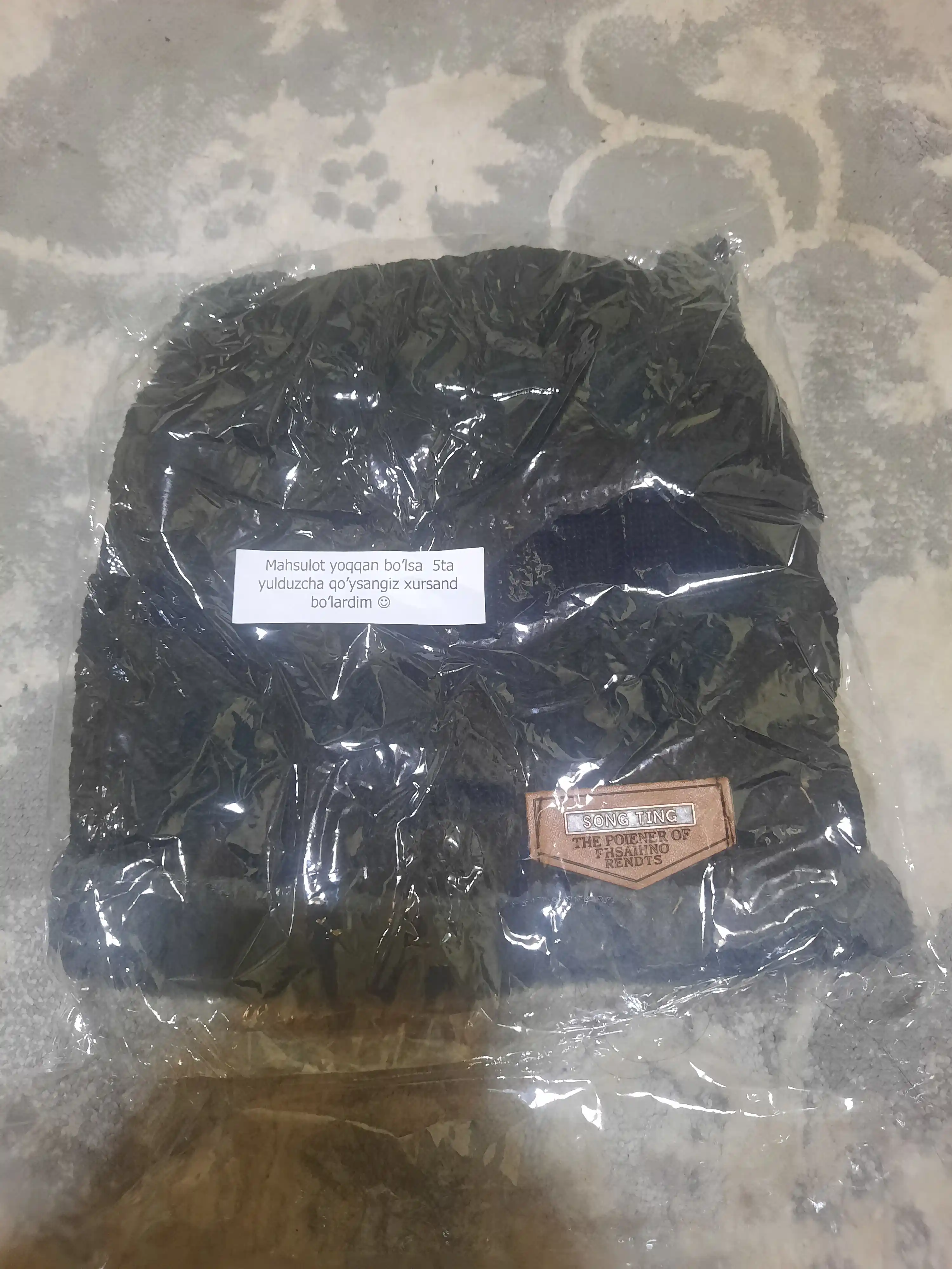 O'g'il bolalar va qizlar uchun uniseks shapka va sharf, 2 tasi 1 da