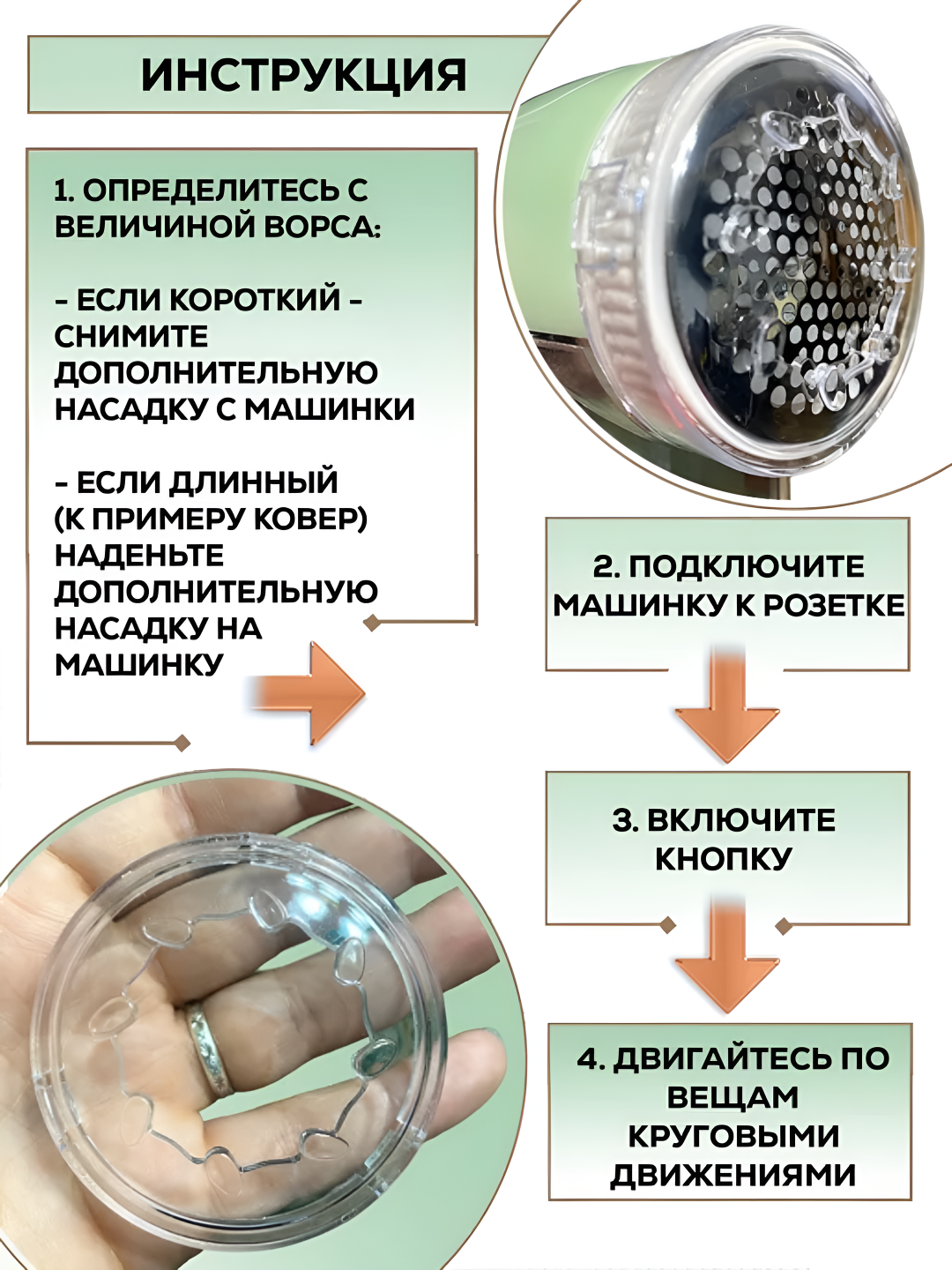 Машинка для удаления катышек SAMCREE, катушка аппарат