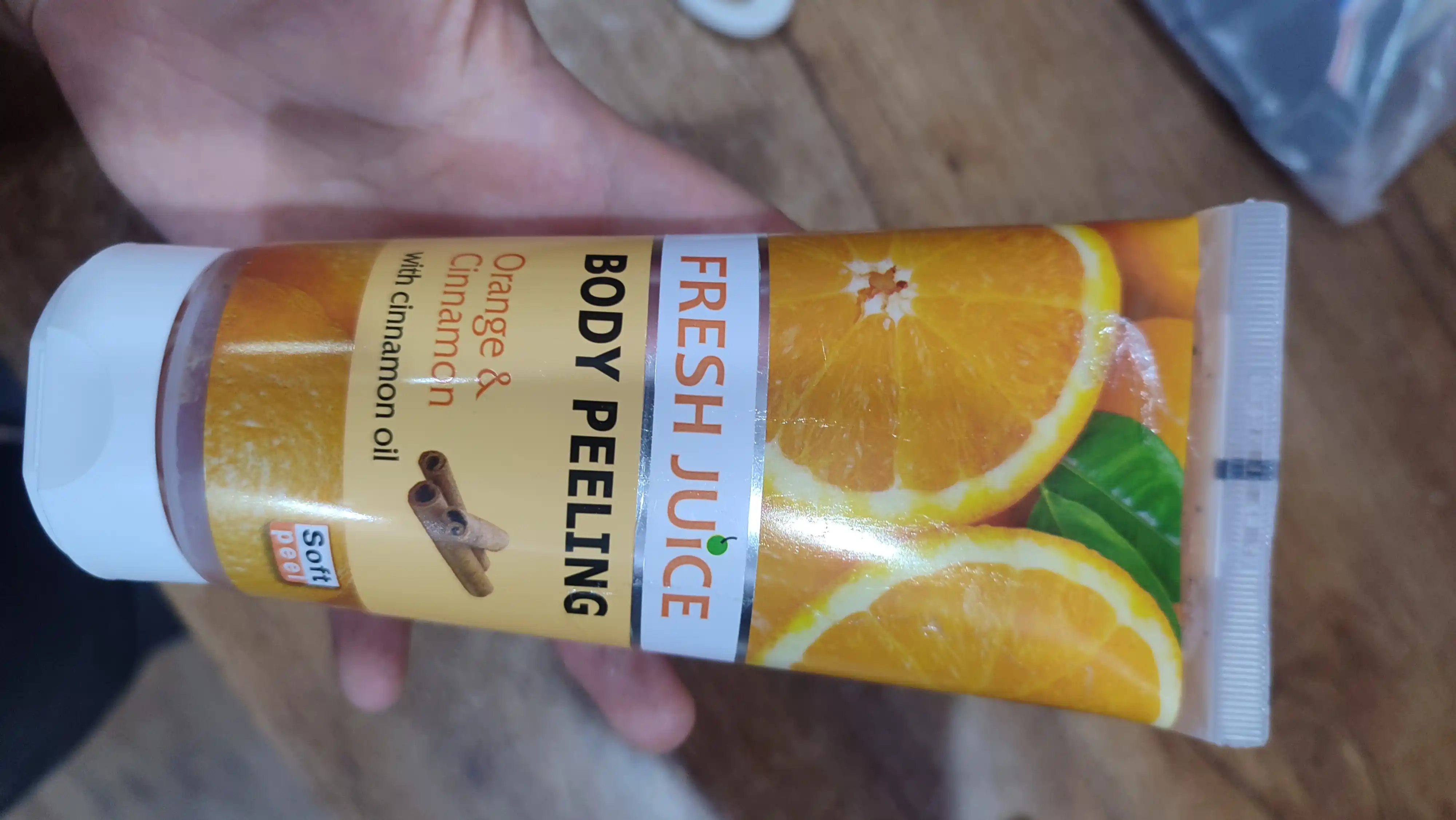 Пилинг для тела Fresh Juice Orange & Cinnamon, 200 мл