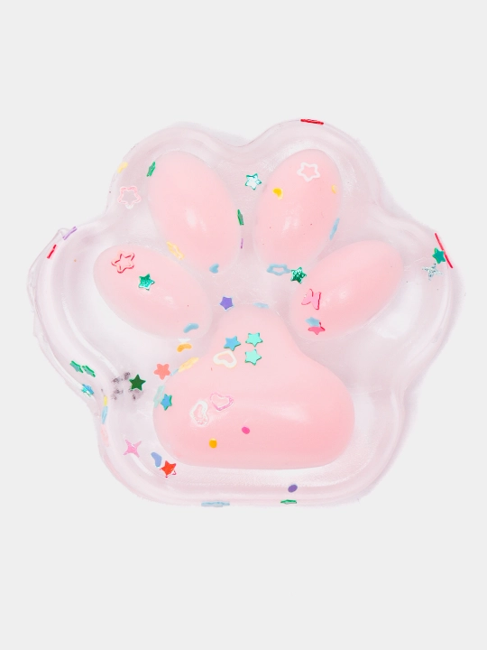Игрушка сквиш антистресс - кошачья лапка, таба лапка