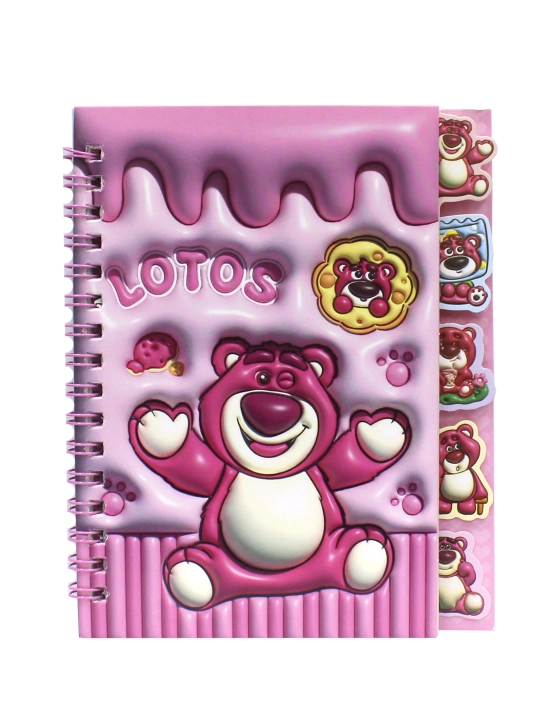 Bloknot stiker bilan Kuromi Sanrio, stiker kitobi, o'lchami 16 * 12 sm