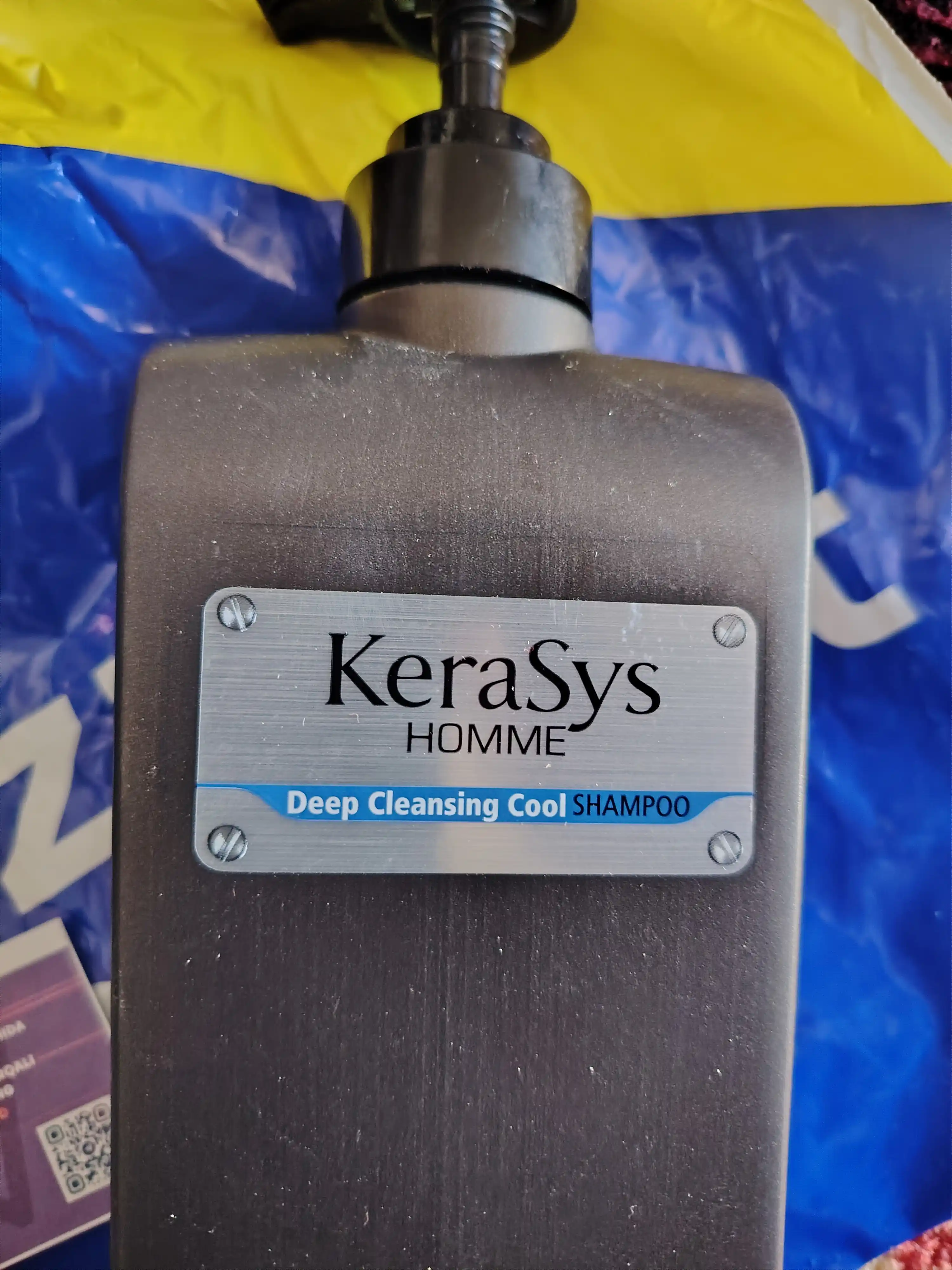 Шампунь для мужчин, глубокое очищение с ментолом, Kerasys Homme, 550 мл
