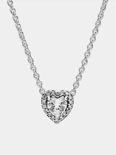 Серебряное колье PANDORA, 398425C01-45 — PANUZB-8АМ48-45