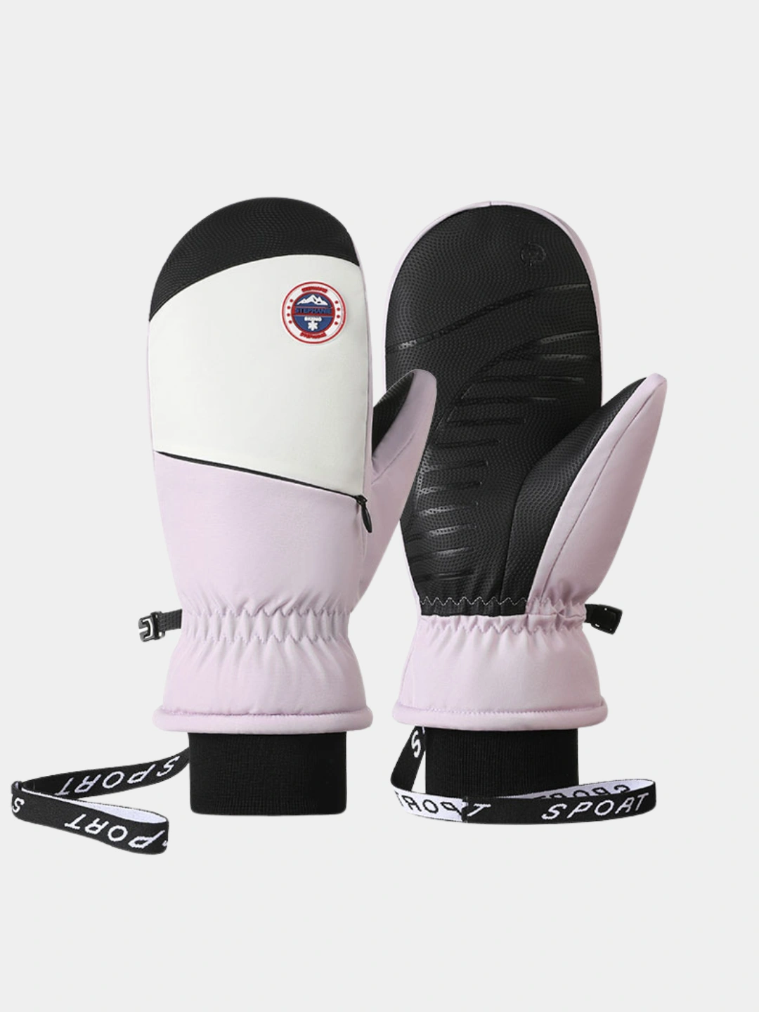 Варежки женские, зимние, горнолыжные, перчатки дутые Kioko