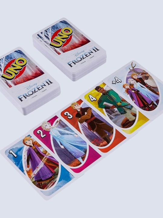 Настольная игра UNO Flip, Wild, Kuromi, Pokemon, Minecraft, BTS, Anime, Barbie, Frozen