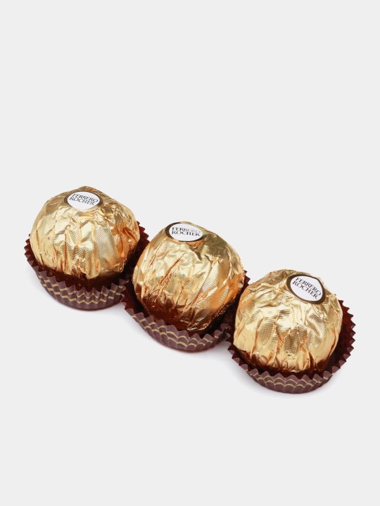 Конфеты Ferrero Rocher, из молочного шоколада 3 шт