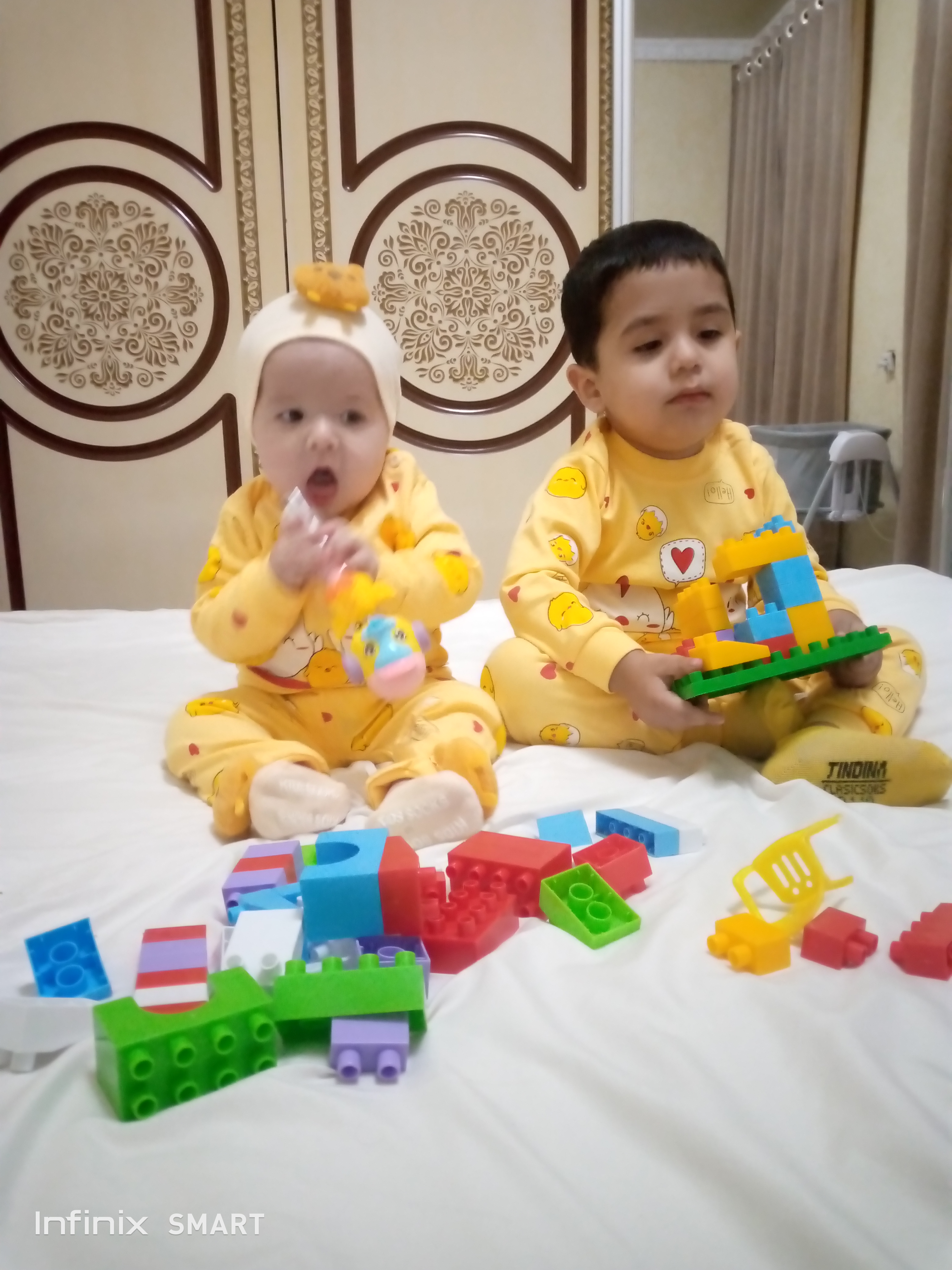 Детская хлопковая пижама для девочек Elankids