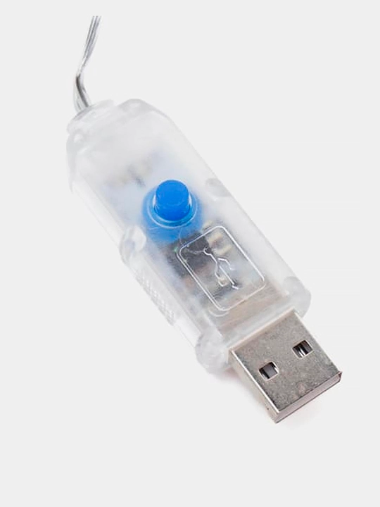 Rose" parda gulchambar, USB masofadan boshqarish pulti bilan 3 * 3