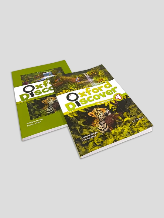 Oxford Discover 1, 2, 3, 4, 5, 6. Classbook+Workbook, формат А4