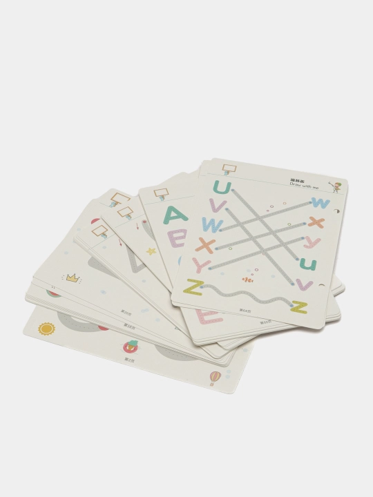 Развивающая книга Busybook, Монтессори на липучках