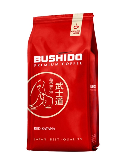 Молотый кофе BUSHIDO Red Katana, 227 гр — LUCKYCO-BRKG227